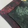 Tela de Acetato Vintage de Dos Tonos con Peonías, Doble Cara de Satín, Impresión Dorada 3D para Qipao y Hanfu de Mujer