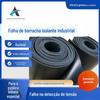 Tapete de Borracha Isolante Preto para Sala de Distribuição Tapete de Borracha de Alta Tensão 15Kv Piso de Transformador Borracha Isolante Industrial