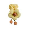 Bandas para el cabello de flor de sol tridimensionales de intestino grueso, lazo para media coleta, accesorios para el cabello, banda para el cabello para mujer, banda de goma para mujer, cuerda para el cabello