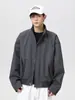Chaqueta de solapa versátil de estilo Old Money de moda para hombre, abrigo Harrington de corte limpio de alta gama