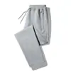 Pantalones Deportivos de Terciopelo Grueso para Invierno 2025 para Hombre, Holgados, con Puño, Algodón Puro, Pantalones Casuales Versátiles para Hombre con Cremallera