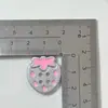 Botões de Morango Coloridos Macaron Primavera e Verão com Gotejamento de Óleo Decoração Versátil para Headwear DIY Capa de Celular Patch Decoração para Tamancos