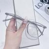 Nuevas gafas ligeras anti-luz azul para hombres y mujeres, montura TR90, espejo plano, gafas anti-luz azul, espejo plano 8403