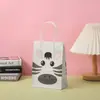 Bolsa de Papel Kraft Animal Bolsa Tote Personalizada Bolsa de Regalo de Cumpleaños Bolsa de Empaque Bolsa de Regalo de Boda al por Mayor