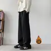 Pantalones casuales para hombre, nuevo modelo otoño 2026, pants deportivos de pierna recta, pantalones largos holgados y con caída