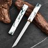 Cuchillo afilado de acero inoxidable de lanzamiento reciente, cuchillo multifuncional portátil y conveniente para uso diario en exteriores