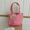 Otoño y Corea del Sur Sombrero Infantil Moda de Verano Rayas Niñas Bolsa Protectora Solar Sombrero de Pescador Sombrero de Sol para Bebé