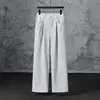 Pantalones de Traje para Hombre Estilo Primavera y Otoño, Pantalones Largos para Hombre, Casual de Negocios Ropa de Hombre de Alta Gama Negra, Pantalones para Hombre