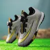 Zapatos de fútbol TF para niños con tacos giratorios para niños y niñas, zapatos de entrenamiento y competición para estudiantes, zapatos deportivos para jóvenes, Jinjiang