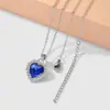 Explosiones Transfronterizas Personalidad Y2K Moda Viento Oscuro Gótico Negro Goteo de Aceite Cristal de Imitación Hongo del Amor Collar