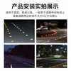Luz de Tachinha Refletora de Alumínio Fundido para Estrada, Marcador de Estrada Elevado Alimentado por Energia Solar, Tachinha de Estrada de Plástico, Marcador de Contorno de Aço Único/Dupla Face