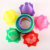 Juego de Anillos de Barril de Obstáculos para Niños e Interacción Padre-Hijo, Juego de Barriles Marcadores Coloridos de Obstáculos para Entrenamiento de Fútbol al Aire Libre