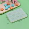 Molde de silicona de flor de ciruelo de 8 piezas, molde de silicona de abeja de 6 piezas para fondant, hecho a mano DIY, molde de epoxi, material para vela de aromaterapia