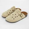 2025 Primavera y Verano Nuevo Outfit Dulce Cool Fondo Plano Zapatillas Medias para Mujer Zapatos Birkennedy Transpirables Slip-on Zapatos Holgazanes