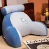 Almohada de Hielo para Enfriamiento de Verano Cabecera Cojín Suave Sofá con Respaldo Grande Cojín para Dormitorio Almohada Lumbar Cojín Decorativo