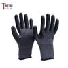 Guantes de Protección Laboral, Nitrilo, Resistentes al Aceite, Resistentes al Desgaste, Antideslizantes, Engrosados, Planos, de Medio Dedo, Recubiertos de Goma, para Trabajo, Industrial, Logística, Transfronterizo