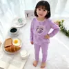 Roupas Íntimas e Pijamas Infantis Fofos de Desenho Animado 2026 Primavera e Outono de Comércio Exterior, Confortáveis para Casa com Ar Condicionado