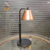 Acessórios de iluminação atacado tubo telescópico retrátil de elevação base com contrapeso cromada bronze vermelho acessórios para abajur