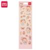 Pegatinas de dibujos animados Deli BT159 64 * 230 mm (PC) pegatinas de dibujos animados lindas múltiples opciones pegatinas decorativas