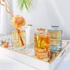 Fabricantes fornecem frasco quadrado de vidro para aromaterapia de 150ML, frasco de perfume Branco Cristal, novo frasco de aromaterapia de 150ML