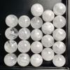 Copos de Nieve Polvo Fantasma Perlas de Cristal Hecho a Mano DIY Accesorios de Perlas Redondas Pulsera de Perlas Individual Tejido Múltiples Gemas
