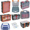 Caja de Herramientas Portátil de Doble Capa Engrosada de Grado Industrial, Caja de Almacenamiento de Piezas de Ferretería, Gabinete de Cajones de Plástico Duradero y Resistente a Caídas Venta de Liquidación