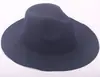 Amazon sombrero casual de lana para mujer sombrero ligero de tablero multicolor opcional sombrero de fieltro de imitación para hombre y mujer sombrero de caballero venta al por mayor de fábrica