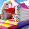 Cama elástica de dulces, castillo inflable para exteriores, cama elástica saltarina, castillo inflable, cama elástica de aire para niños, cama elástica de bodas, castillo travieso