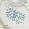 Mini Strass Pequenos de Fundo Plano na Cor Azul Claro Misturados Atacado para Decoração de Nail Art