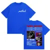 Rapper Melendi Tour 2025 Merch del Álbum Camiseta para Hombre Vintage Gótica de Algodón Y2K para Hombre