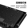 Foco Led Exterior Impermeable Super Brillante Foco Iluminación Patio Exterior Luz Fuerte Farola Taller Reflector Fabricante
