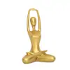 Ornamento de Figura Esportiva de Yoga e Dança de Luxo Nórdico para Quartos de Modelo, Salas de Estar, Escritórios, Decorações Criativas para Casa