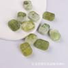 Atacado Jade Natural Escultura em Jade Peças de Escultura Flor Xingshi Cartão de Escultura Pulseira de Contas Pulseira diy Acessórios de Contas