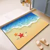 Tapete de entrada macio em formato de urso de desenho animado moderno, feito de terra de diatomáceas, antiderrapante, absorvente e de secagem rápida para a entrada do banheiro