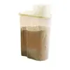 Nueva caja de almacenamiento de granos para cocina, recipiente sellado para almacenamiento de arroz, cubo de arroz a prueba de insectos y humedad, herramienta de almacenamiento para el hogar