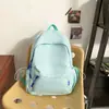Bolsa Escolar Suave Estilo Japonés de Moda al por Mayor para Mujer, Versión Coreana, Color Sólido, Mochila Versátil para Adolescentes, Adecuada para Estudiantes de Secundaria y Preparatoria