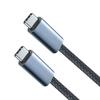 Cabo de Dados para Celular de Carregamento Rápido 60W100W Cabo Trançado de Liga de Alumínio Adequado para Apple 15 16 17