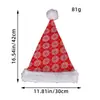 Nuevo Vacaciones Adulto Árbol de Navidad Rojo Engrosado Sombrero de Navidad Fiesta Infantil Astas Decoraciones Navideñas