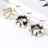 Elegante pérola strass headband amarrar cabelo anel rabo de cavalo cocar simples elástico cocar acessórios de cabelo atacado