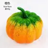 Modelo de abóbora de simulação Enfeites de abóbora de Halloween Adereços decorativos Exibição de armário de vegetais Adereços de fotografia para educação infantil