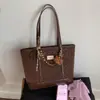 Bolso con Estampado de Leopardo para Mujer Nuevo de Alta Gama Moda Bolso de Hombro para Viajes Cotidianos Gran Capacidad Bolso de Mujer Más Vendido Bolso Tote Versátil