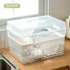 Estante de Drenaje para Fregadero de Cocina Bnbs, Estante para Platos, Cesta con Filtro de Agua para Lavar Platos y Verduras