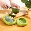 Caixa de Conservação Selada para Frutas com Filme Transparente Caixa de Conservação de Abacate para Geladeira Caixa de Armazenamento de Frutas Caixa de Conservação de Frutas e Legumes