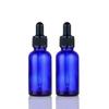 Nueva Botella de Loción de Vidrio Azul a Prueba de Luz Tónico Botella Pequeña de Spray Botella Cosmética Botella de Aceite Esencial Botella de Perfume