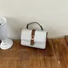 Colección otoño 2026 para mujer: bolso pequeño cuadrado de moda estilo coreano, bolso cruzado estiloso, bolso de hombro a la moda, bolso chic para mujer