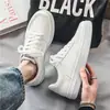 Tênis Branco para Homens, Respirável para o Verão, Sapatos Casuais Versáteis para Adolescentes, Tênis Esportivo Branco Puro para Estudantes, Marca Durável e Moderna