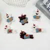 Tecido Cachorro Urso Acessórios Grampo de Cabelo Roupa Desenho Animado Fofo Moda Estiloso Doce Acessórios Boneca Broche de Boneca