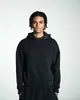 Sudadera con capucha de retazos retro trendy Harajuku unisex para otoño e invierno con pantalones rectos elásticos