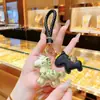 Oro Puro 999 Oro, Hazte Rico Inmediatamente, Colgante Llavero, Bolsita de Pony Linda, Cadena Colgante para Teléfono Móvil, Regalo