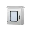 Caja de Distribución Tipo Columna de Acero Inoxidable Caja de Piso a Prueba de Lluvia para Exteriores Caja para Instrumentos Caja de Control de Doble Puerta Contenedor